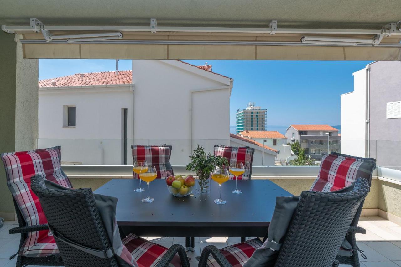 Luxury Apartment Purple Summer Sea View Makarska Luaran gambar