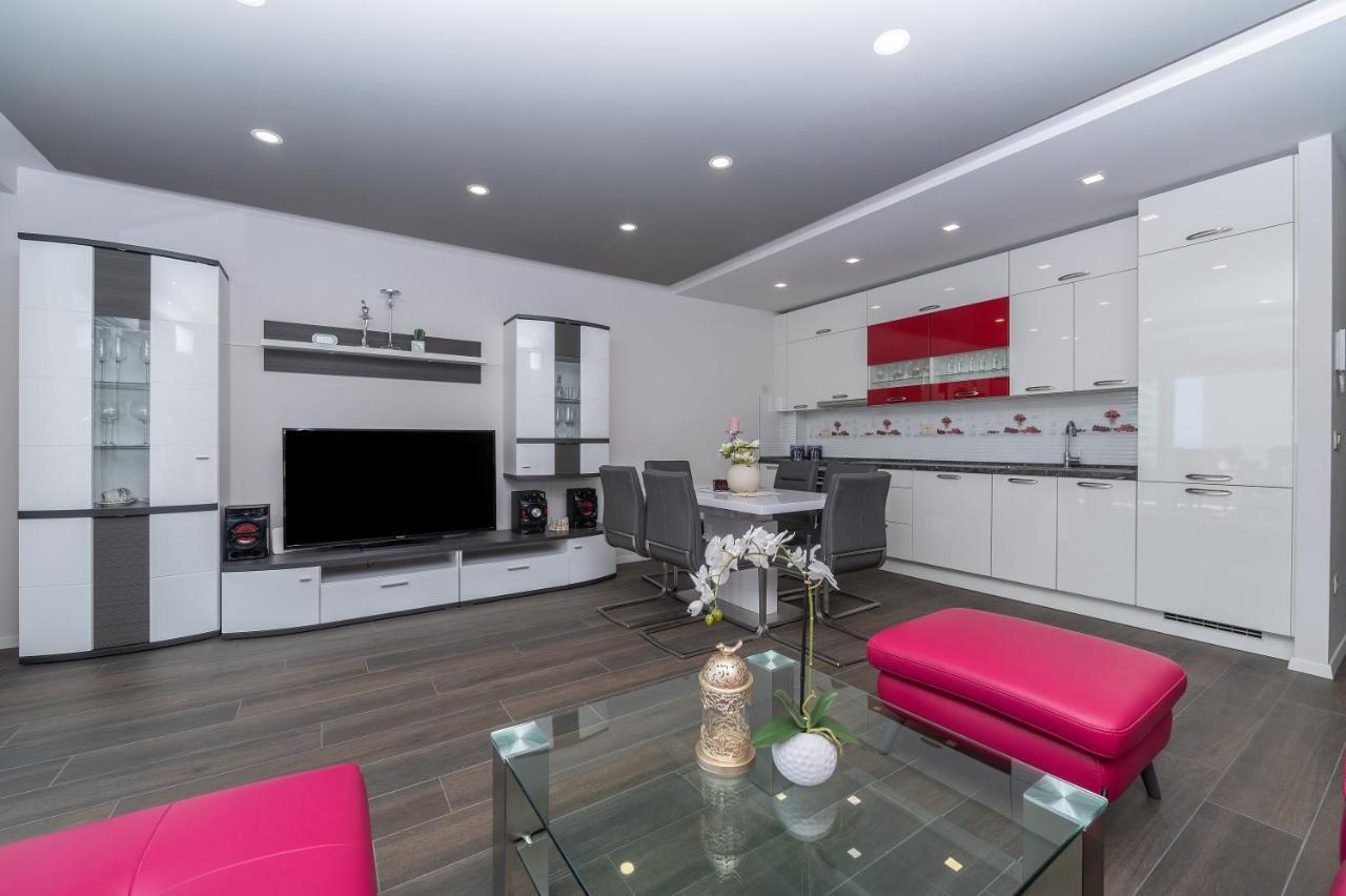 Luxury Apartment Purple Summer Sea View Makarska Luaran gambar