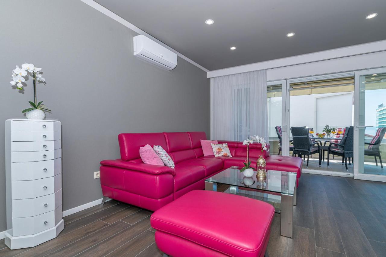 Luxury Apartment Purple Summer Sea View Makarska Luaran gambar
